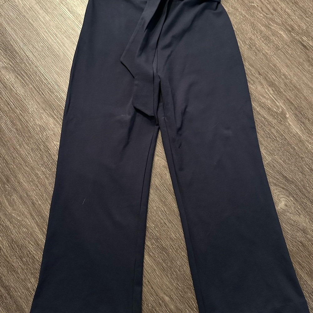 Wide Leg Navy Pants NWOT